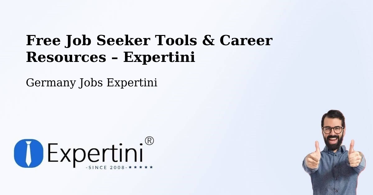 Free Job Seeker Tools & Career Resources – Rheinau - Rheinau, Germany Jobs Expertini